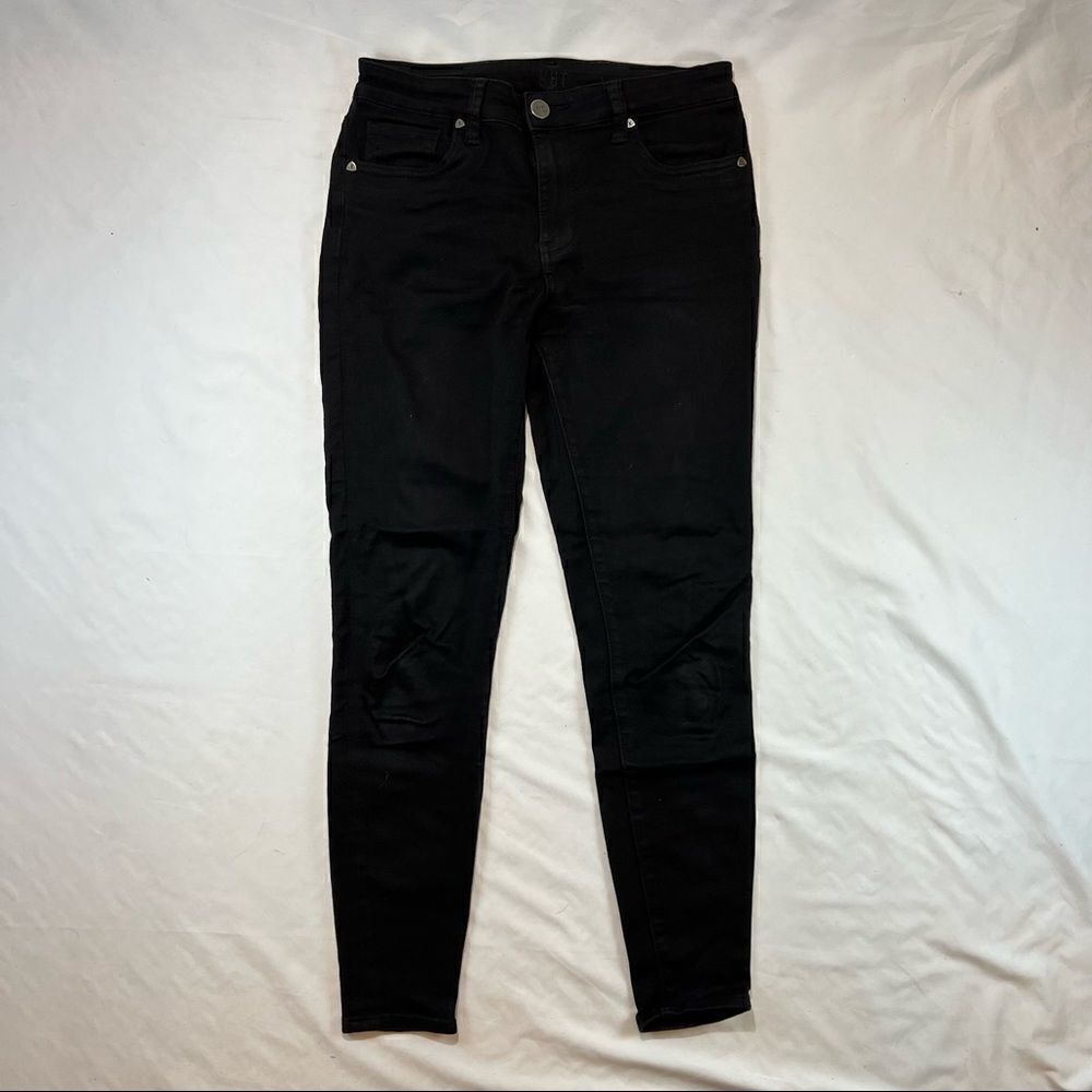 Kut From The Kloth‎ Bhody Skinny 10" High Rise Jean Black 4S